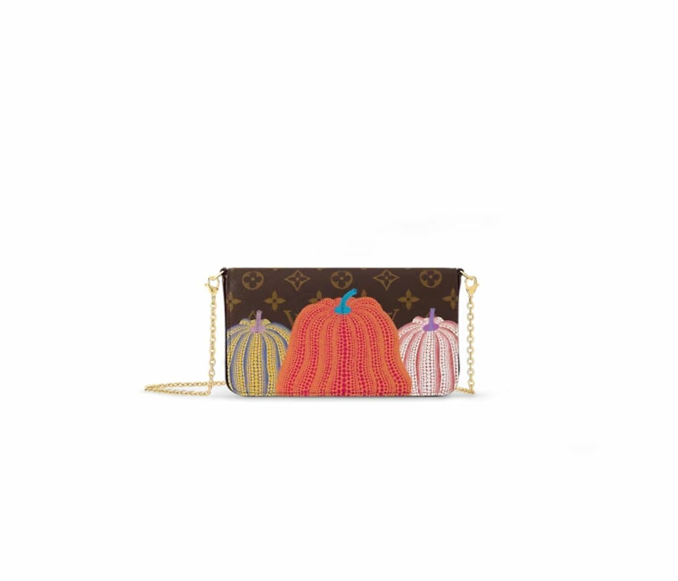 Louis Vuitton LV x YK Félicie Pochette Brown For Women 8.3in/21cm