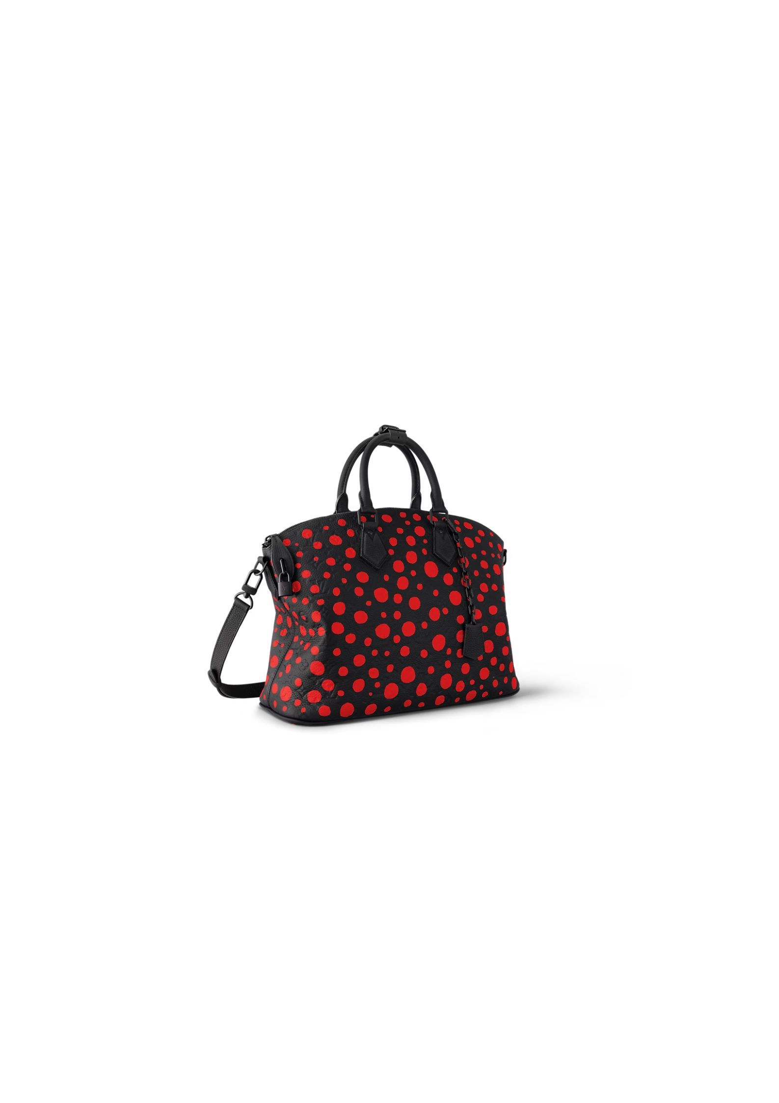 Louis Vuitton LV x YK Lock It Black And Red For Women 18in/48 cm