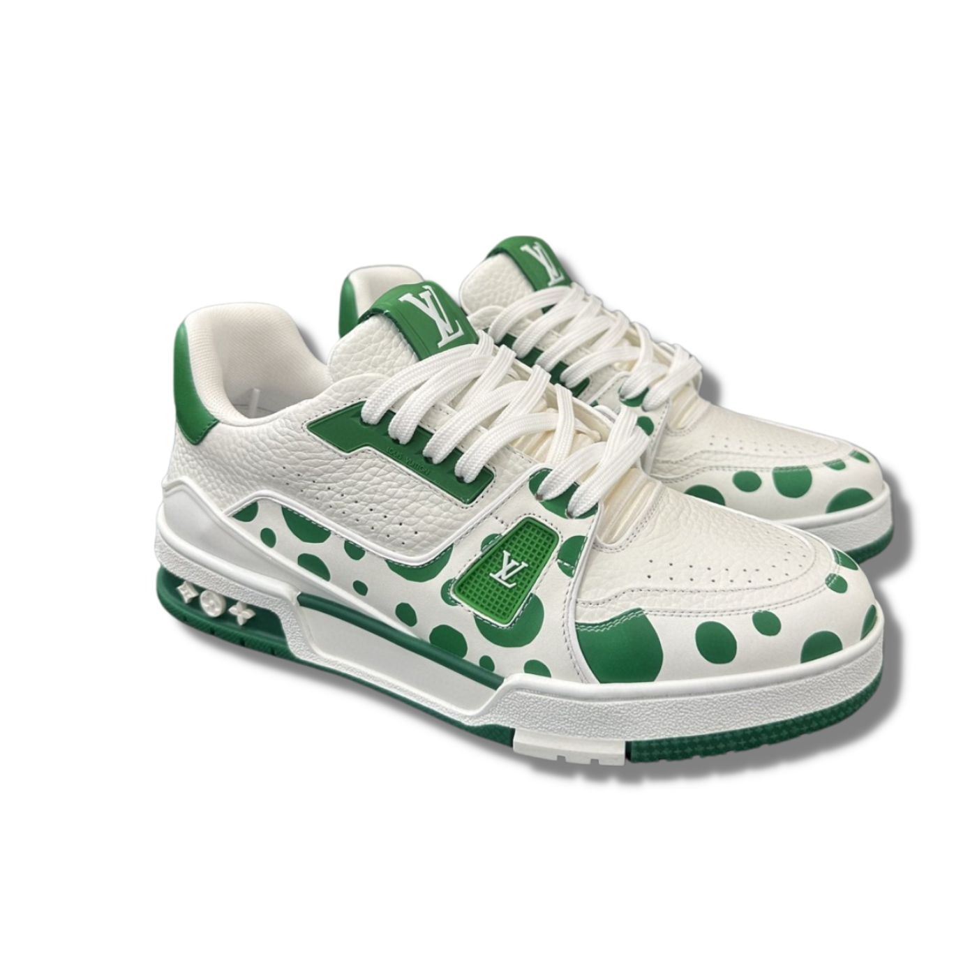 Louis Vuitton LV x YK LV Trainer Sneaker Green For Men