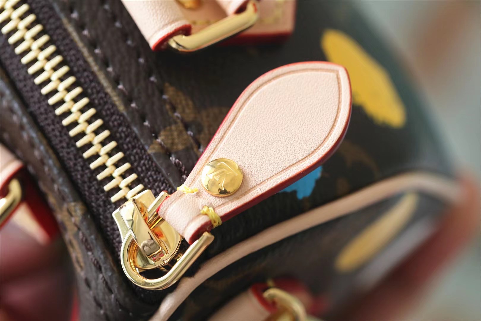 Louis Vuitton LV x YK Nano Speedy Bag Brown For Women 16 cm/ 6.3 in