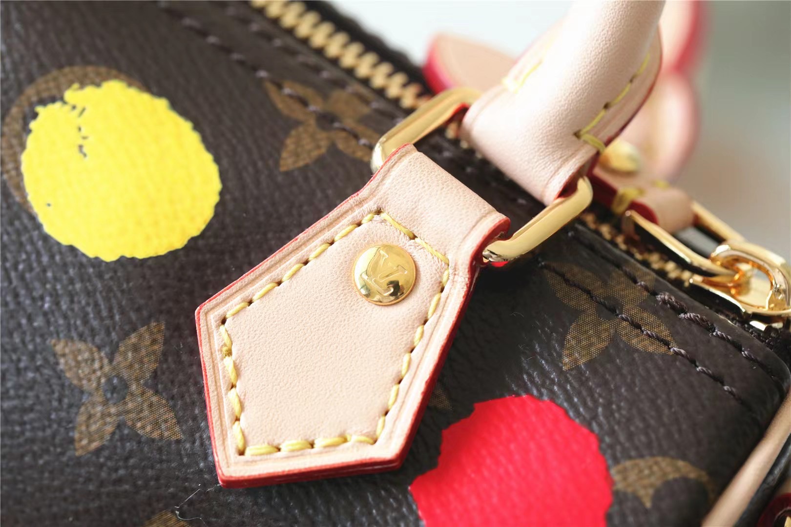 Louis Vuitton LV x YK Nano Speedy Bag Brown For Women 16 cm/ 6.3 in