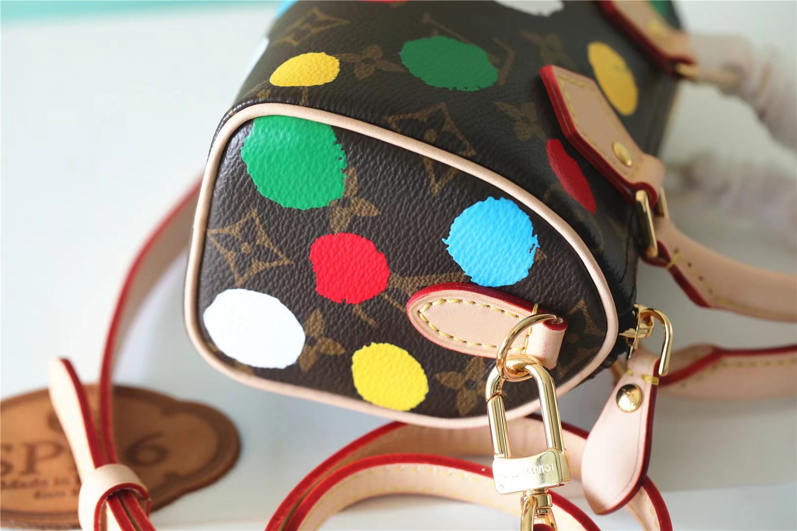 Louis Vuitton LV x YK Nano Speedy Bag Brown For Women 16 cm/ 6.3 in