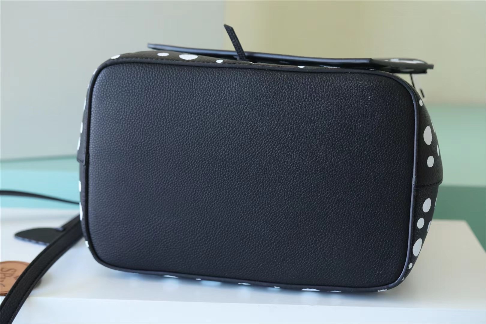Louis Vuitton LV X YK Neonoe MM Monogram Empreinte Shouder Bags Black By Yayoi Kusama For Women 10.2in/26cm