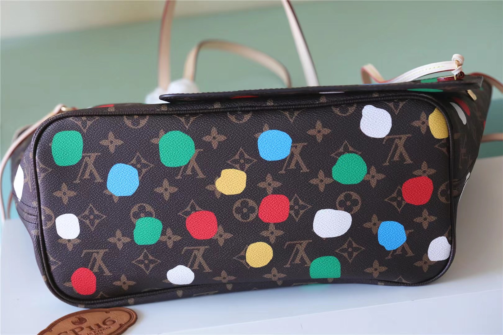 Louis Vuitton LV X YK Neverfull MM Brown For Women 31 cm/ 12.2 in