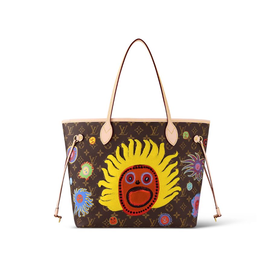Louis Vuitton LV x YK Neverfull MM For Women12.2 in/31cm