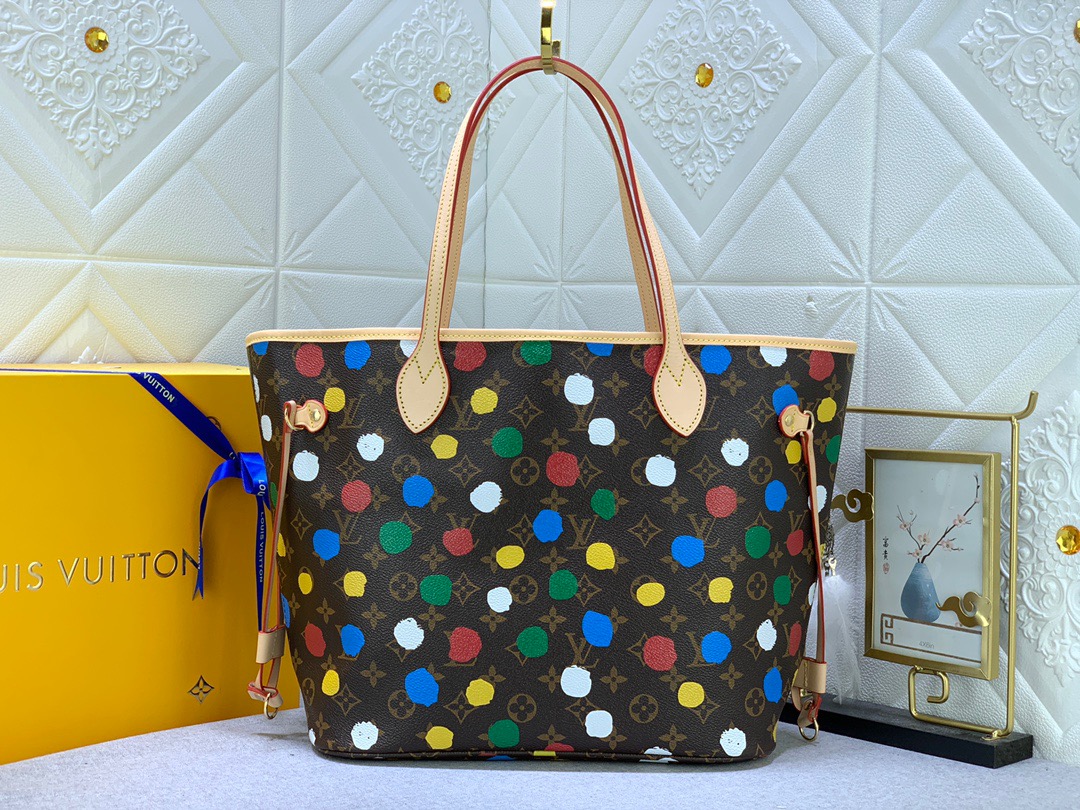 Louis Vuitton LV X YK Neverfull MM For Women 12.2 in/ 30.9 cm –