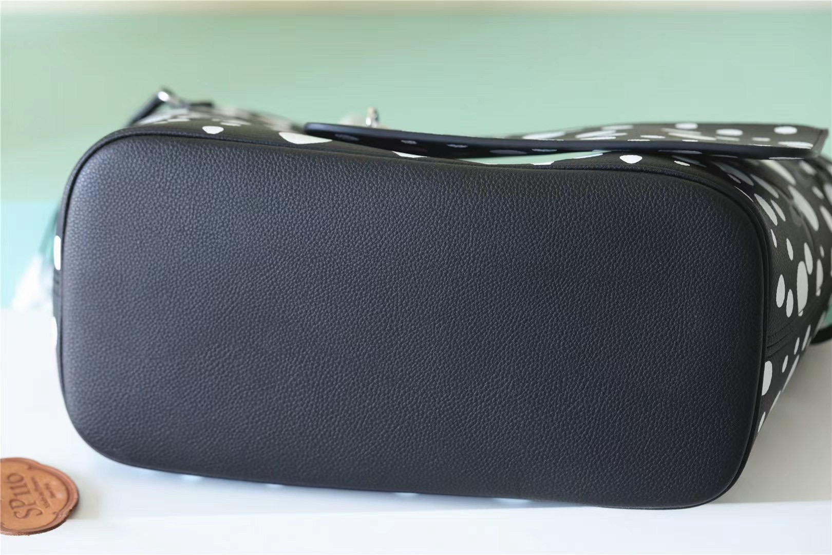 Louis Vuitton LV X YK Neverfull MM Monogram Empreinte Shouder Bags Black/Red By Yayoi Kusama For Women 12.2in/31cm