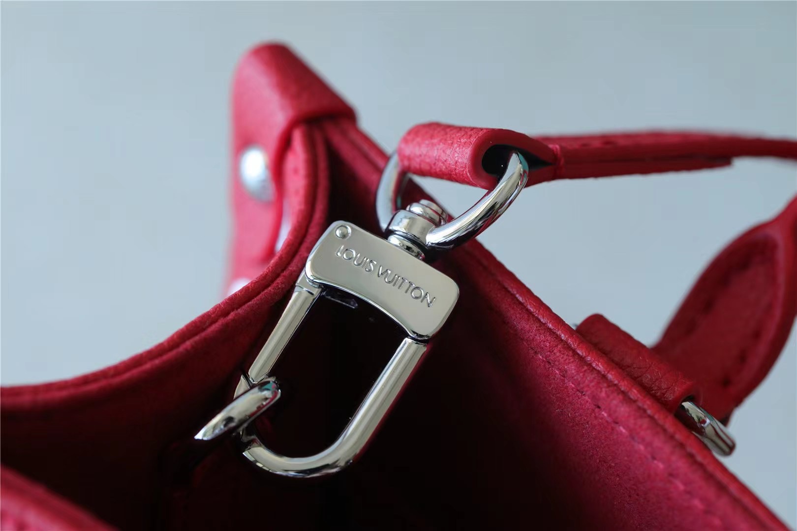 Louis Vuitton LV X YK On The Go PM Monogram Empreinte Shoulder Bags Red By Yayoi Kusama For Women 9.8in/25cm