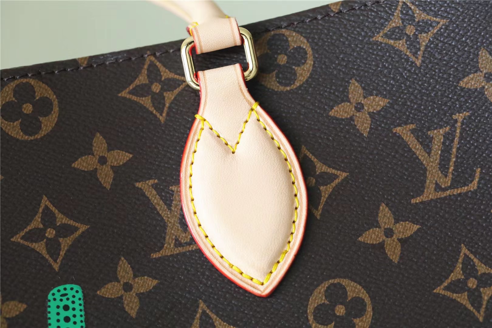 Louis Vuitton LV x YK OnTheGo MM Bag Brown For Women 13.8in/35cm