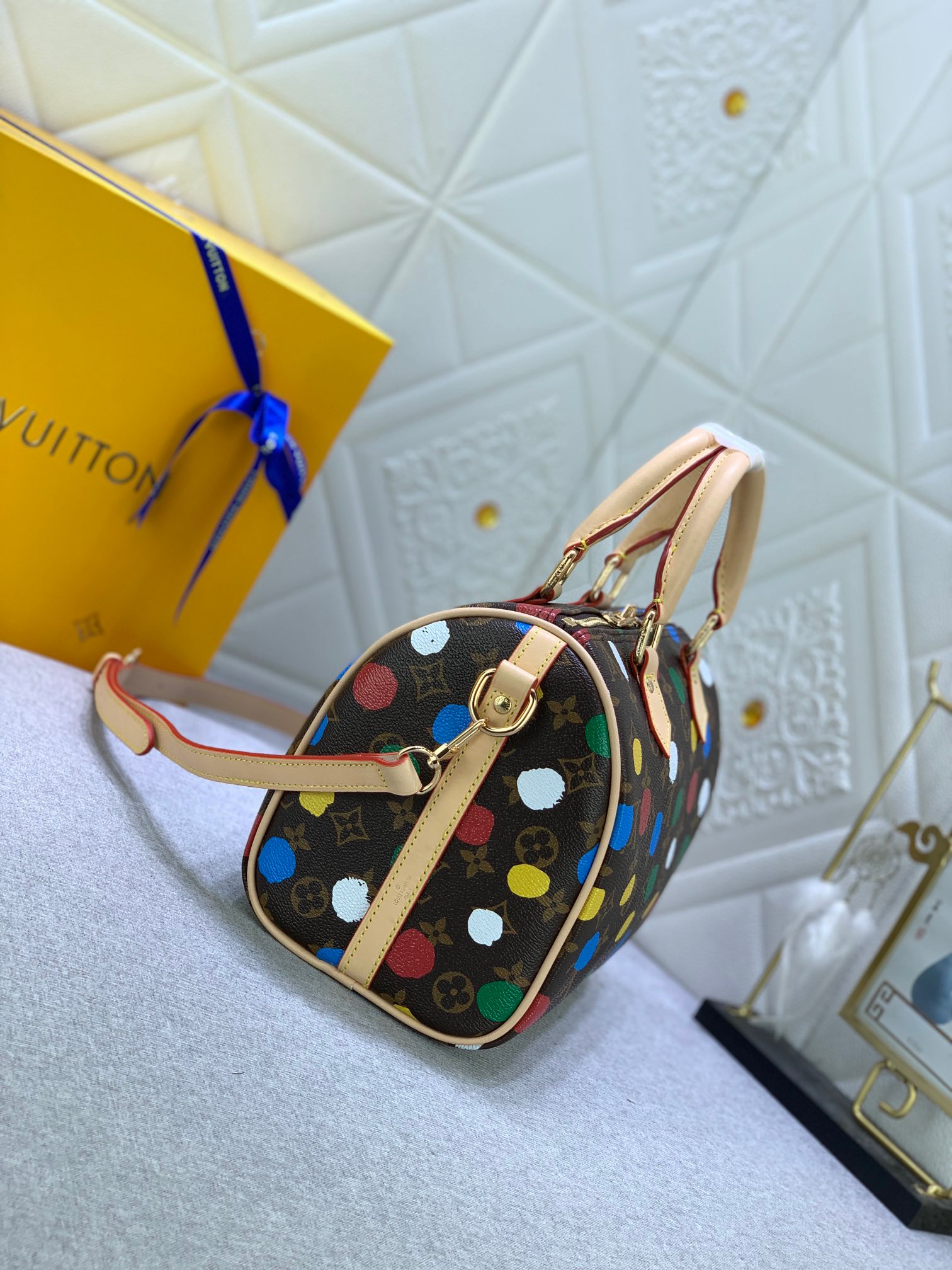 Louis Vuitton LV X YK SPEEDY BANDOULIÈRE 25​ For Women 9.8 in/ 25cm-