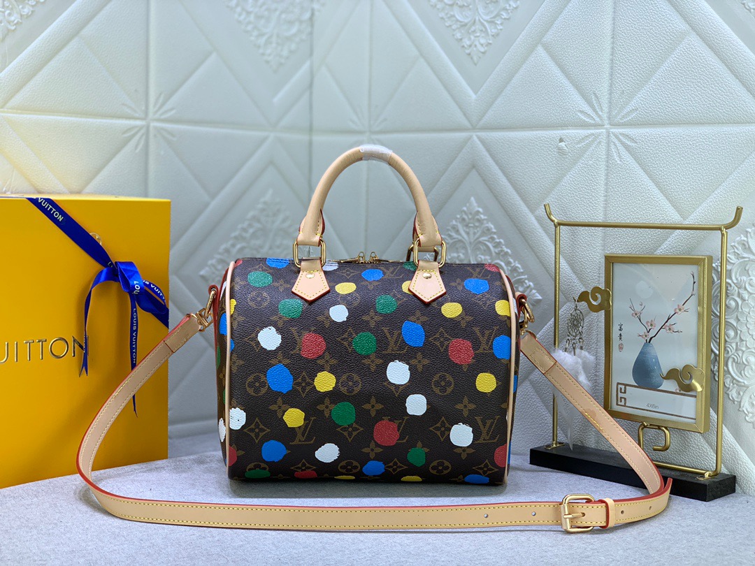 Louis Vuitton LV X YK SPEEDY BANDOULIÈRE 25​ For Women 9.8 in/ 25cm-