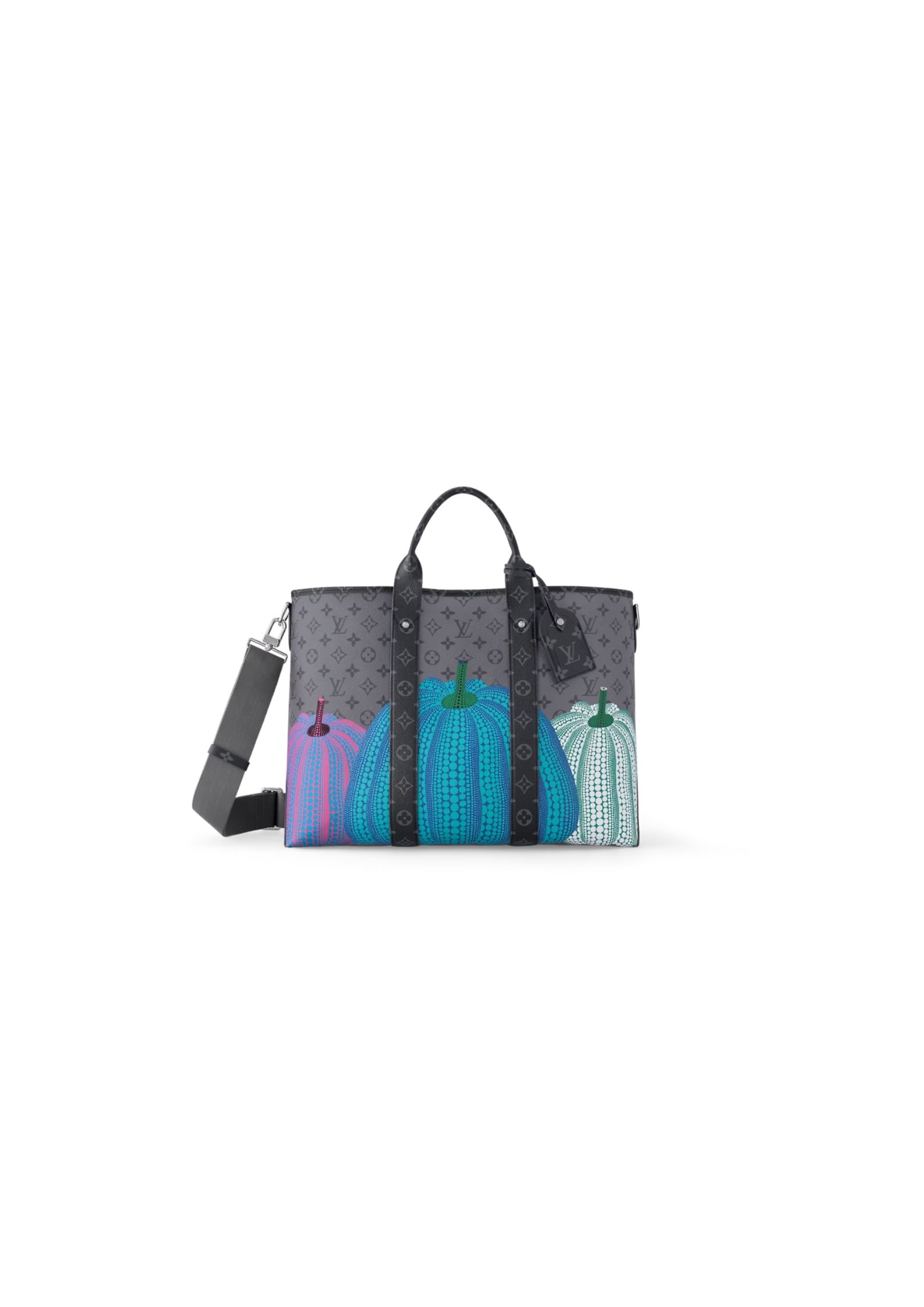 Louis Vuitton LV x YK Weekend Tote Grey For Women 16.9in/43 cm