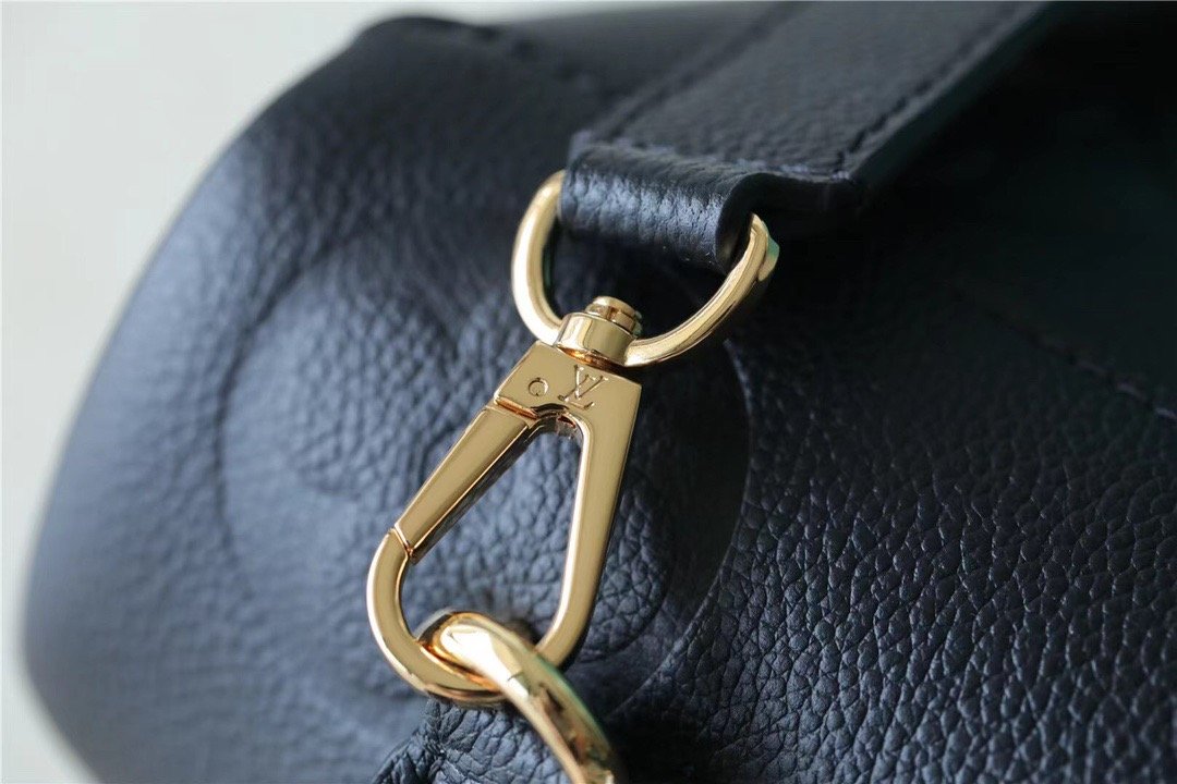 Louis Vuitton Madeleine MM Monogram Empreinte Black For Women, Women’s Handbags, Shoulder and Crossbody Bags 11.8in/30cm