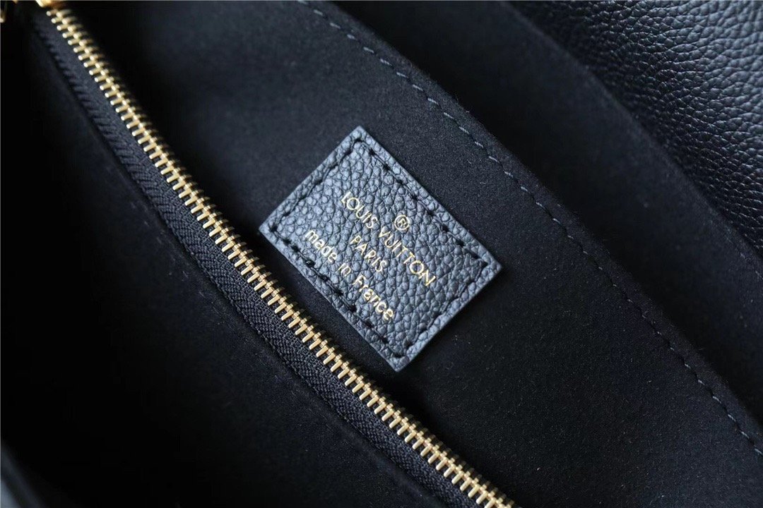 Louis Vuitton Madeleine MM Monogram Empreinte Black For Women, Women’s Handbags, Shoulder and Crossbody Bags 11.8in/30cm