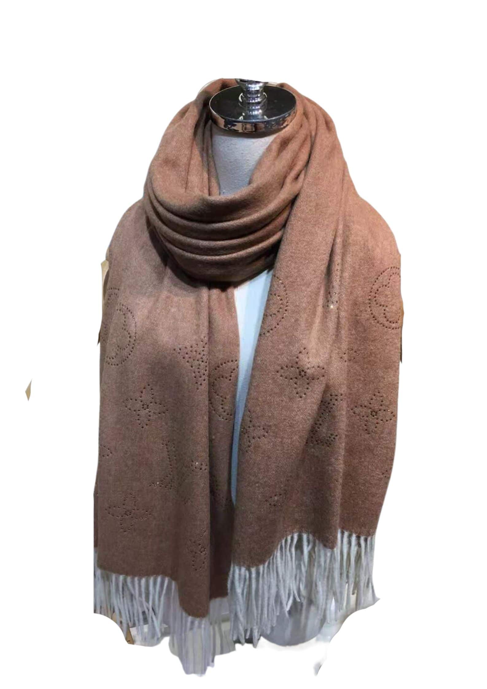 Louis Vuitton Mahina Flight Mode Scarf Brown For Women