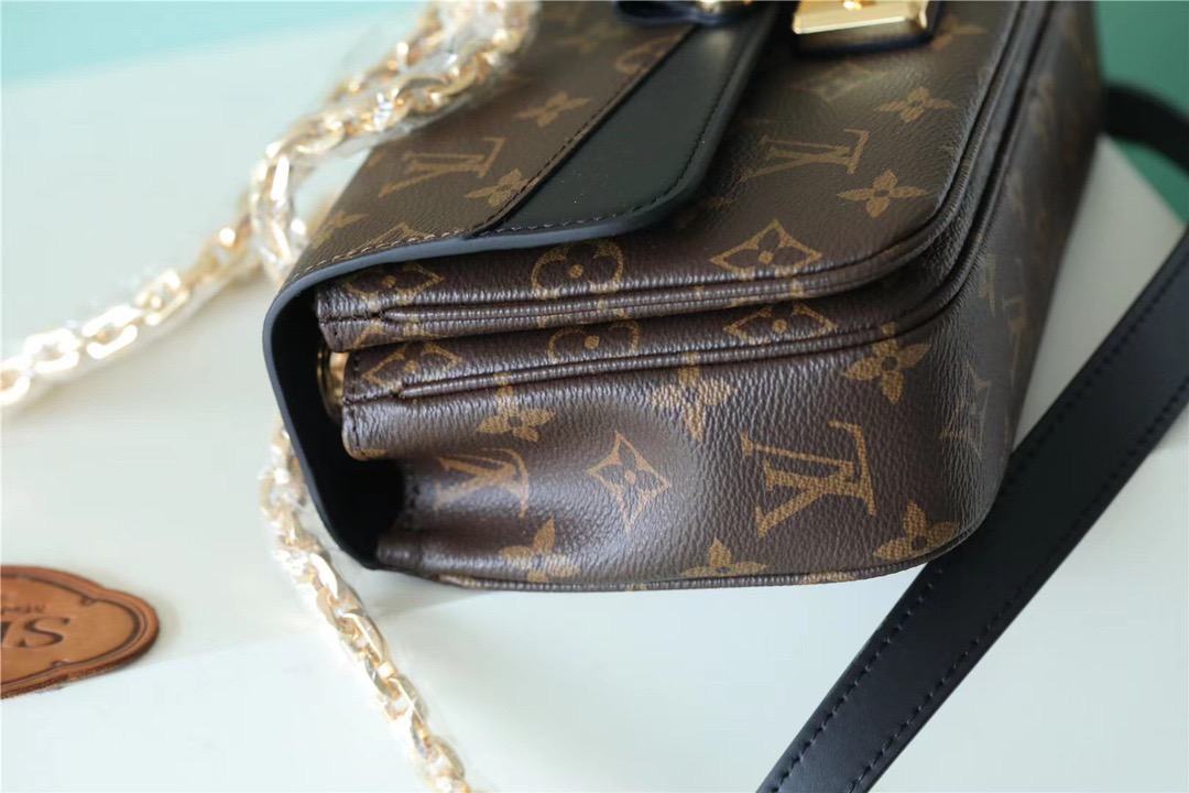 Louis Vuitton Marceau Monogram Canvas Black For Women, Women’s Handbags, Shoulder and Crossbody Bags 9.6in/24.5cm