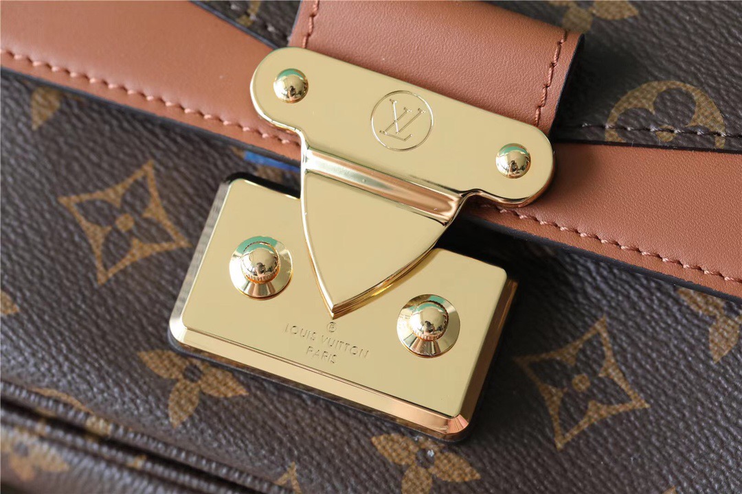 Louis Vuitton Marceau Monogram Canvas Caramel Brown For Women, Women’s Handbags, Shoulder and Crossbody Bags 9.6in/24.5cm
