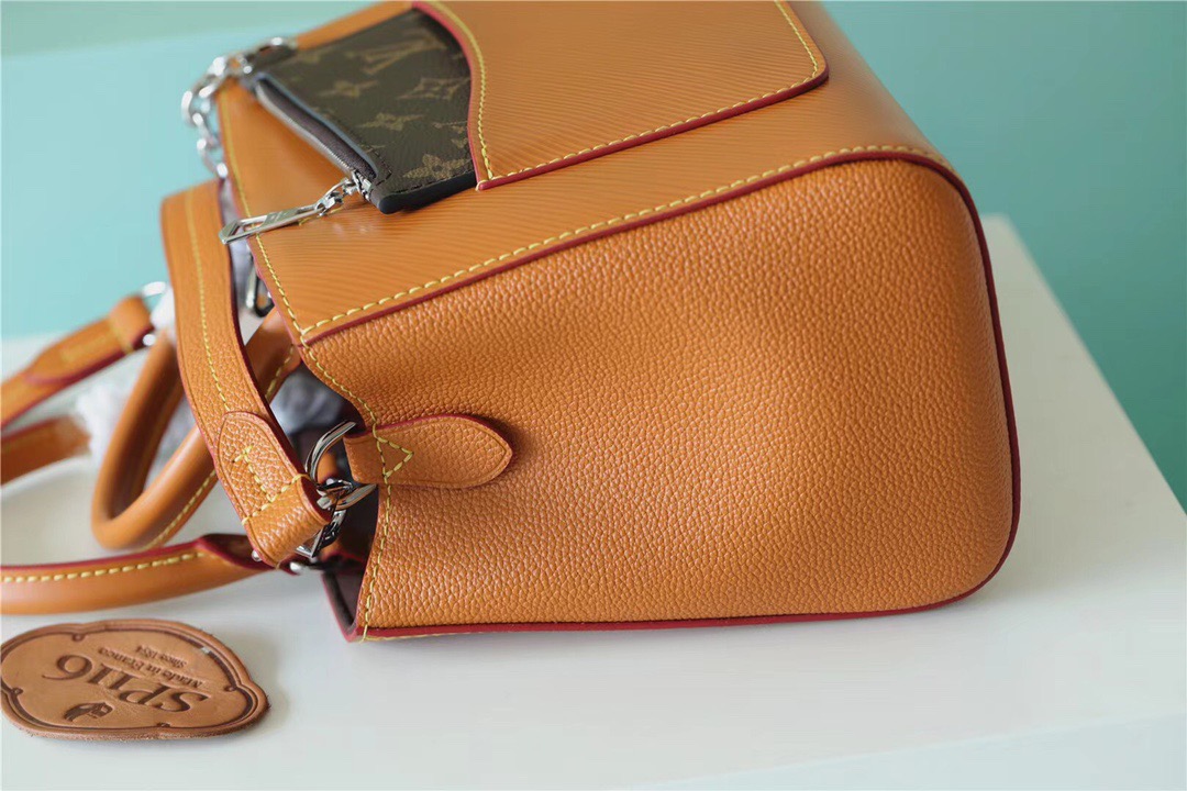 Louis Vuitton Marelle Epi Caramel Brown For Women, Women’s Handbags, Shoulder And Crossbody Bags 9.8in/25cm LV 