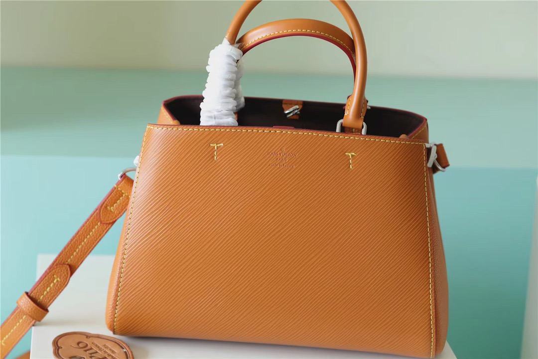 Louis Vuitton Marelle Epi Caramel Brown For Women, Women’s Handbags, Shoulder And Crossbody Bags 9.8in/25cm LV 