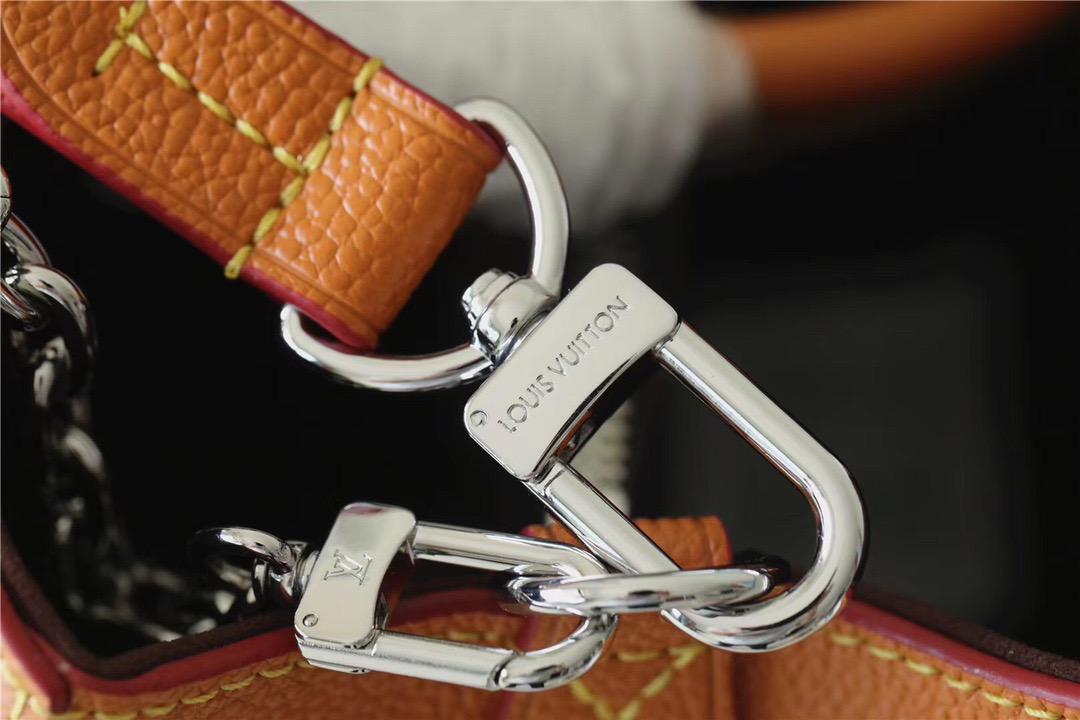 Louis Vuitton Marelle Epi Caramel Brown For Women, Women’s Handbags, Shoulder And Crossbody Bags 9.8in/25cm LV 