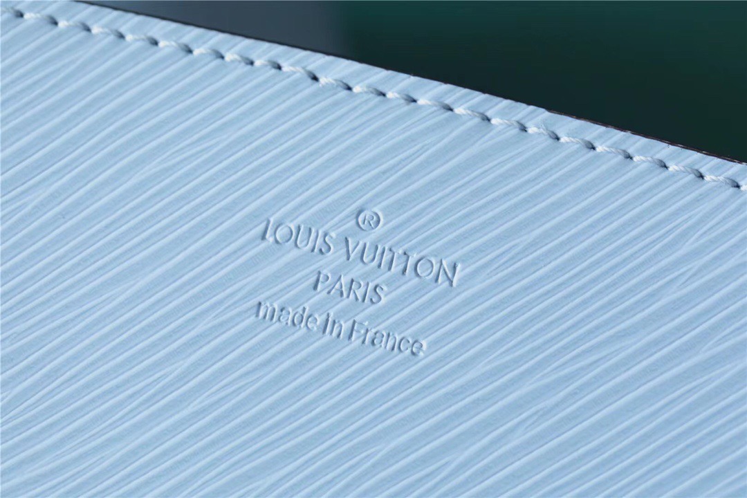 Louis Vuitton Marelle Tote MM Epi Bleu Nuage Blue For Women, Women’s Handbags, Shoulder And Crossbody Bags 11.8in/30cm LV 