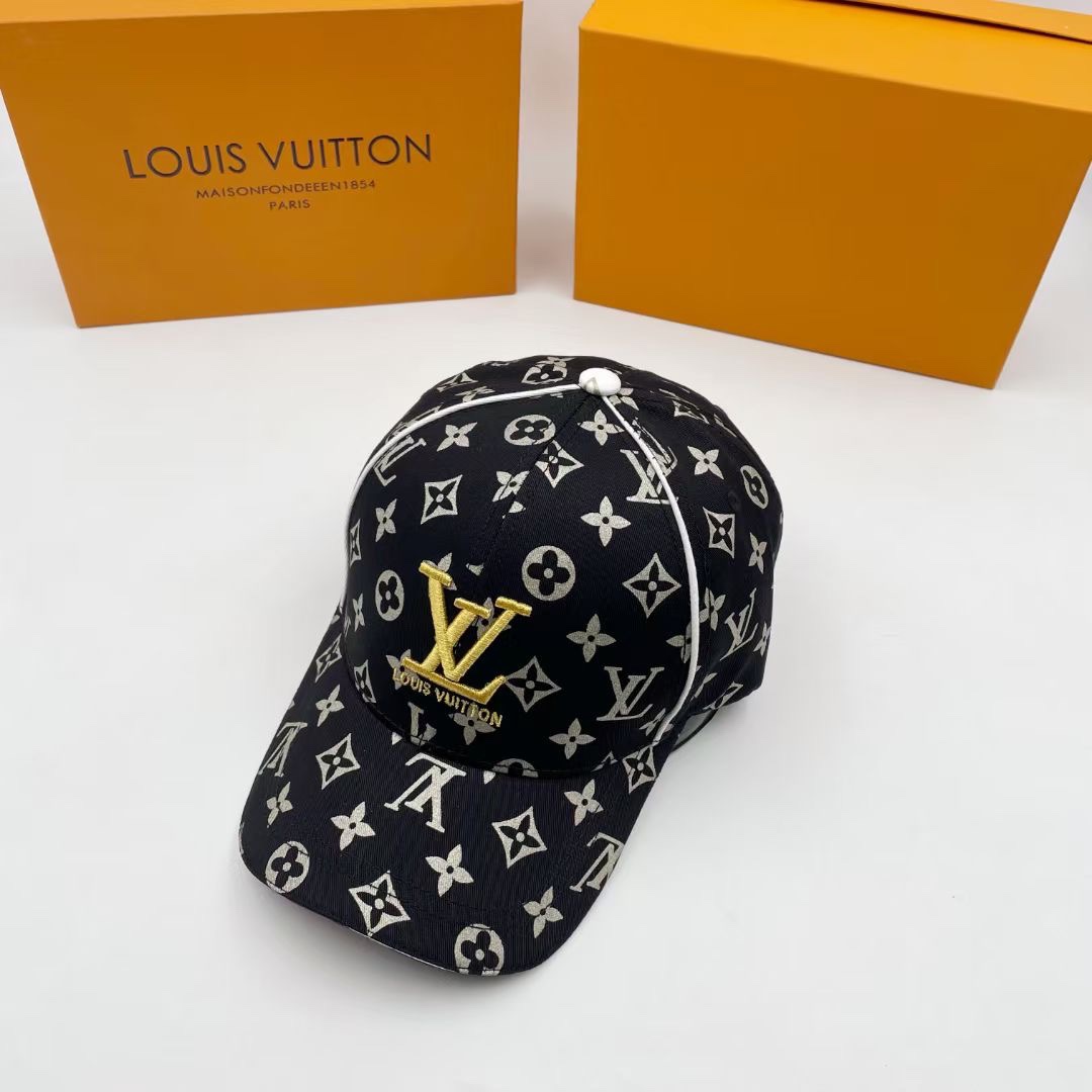 Louis Vuitton Match Cap Black LV Cap