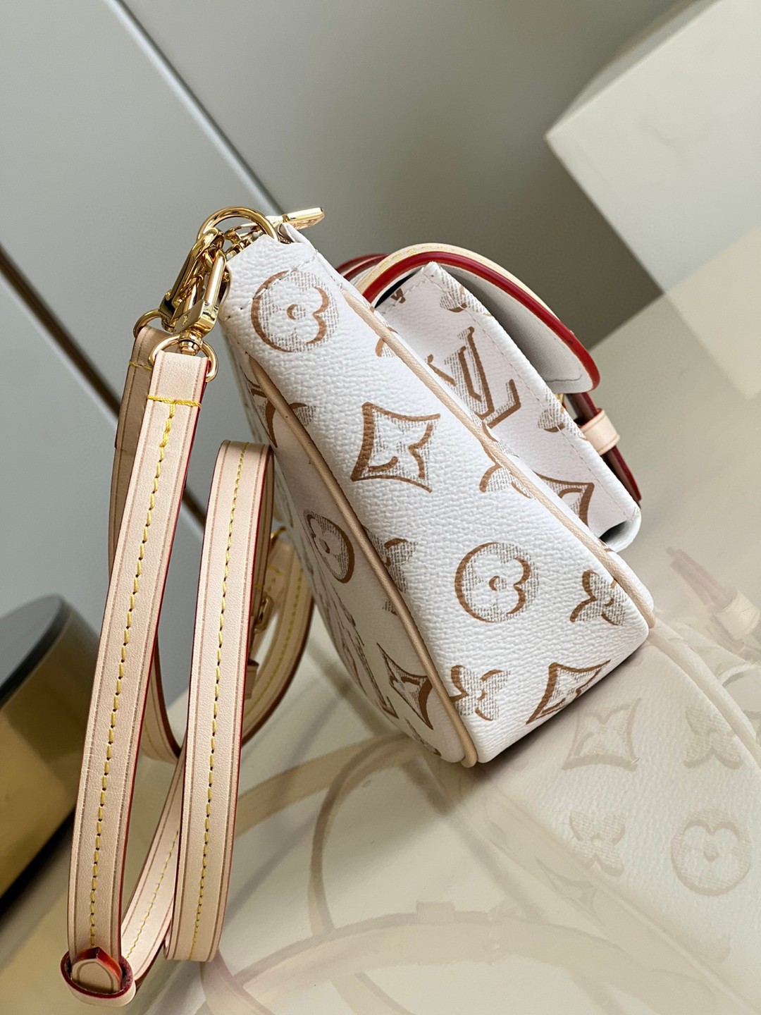 Louis Vuitton Maxi Multi Pochette Accessoires Handbag White For Women, Women’s Handbags, Shoulder Bags And Crossbody Bags 9.3in/27cm