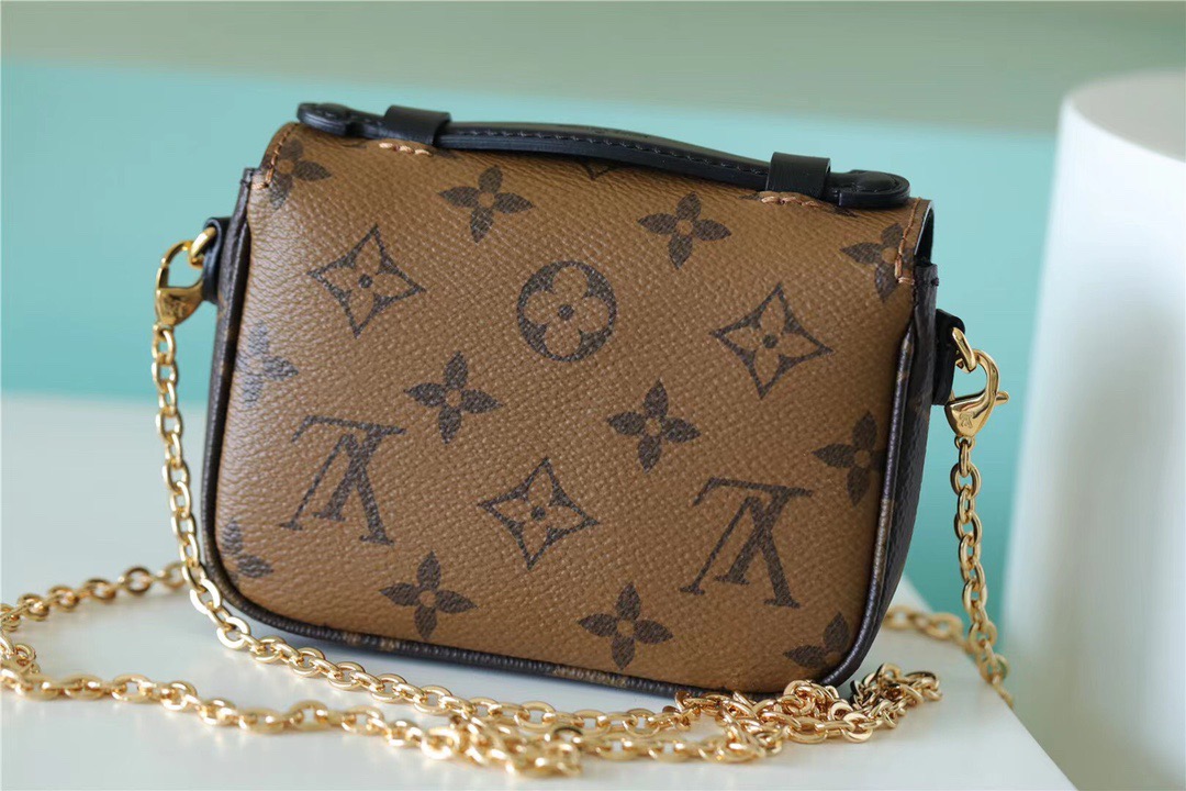 Louis Vuitton Micro Metis Monogram Canvas For Women, Women’s Handbags, Shoulder And Crossbody Bags 5.5in/14cm LV