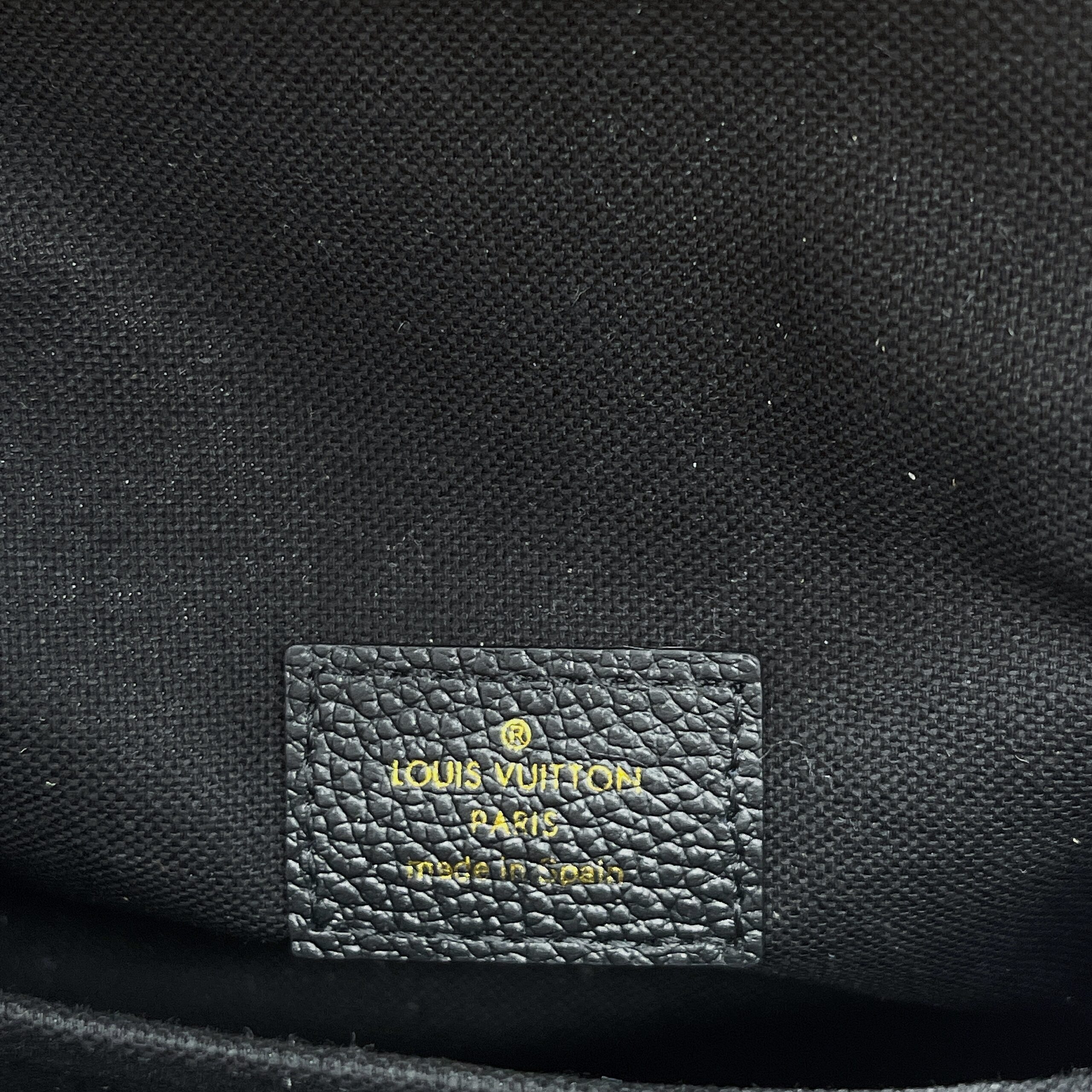 Louis Vuitton Micro Metis Monogram Empreinte Black For Women, Women’s Handbags, Shoulder And Crossbody Bags 5.5in/14cm LV 