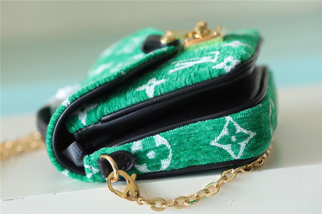 Louis Vuitton Micro Metis Monogram Jacquard Green For Women, Women’s Handbags, Shoulder And Crossbody Bags 5.5in/14cm