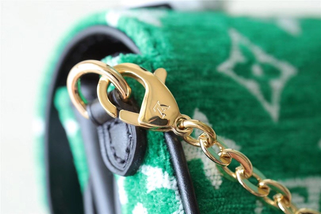 Louis Vuitton Micro Metis Monogram Jacquard Green For Women, Women’s Handbags, Shoulder And Crossbody Bags 5.5in/14cm