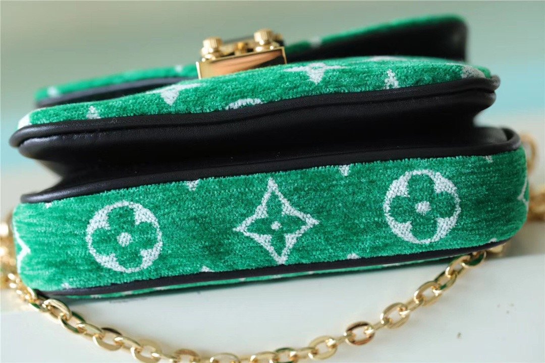 Louis Vuitton Micro Metis Monogram Jacquard Green For Women, Women’s Handbags, Shoulder And Crossbody Bags 5.5in/14cm
