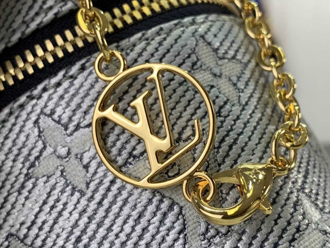 Louis Vuitton Micro Vanity Bag Gold Tone/Sliver Tone For Women 11cm/ 4.3 in