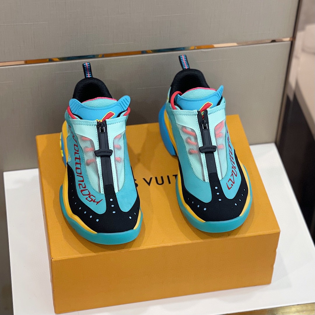 Louis Vuitton Millennium Tennis Blue For Men 1A9IDM
