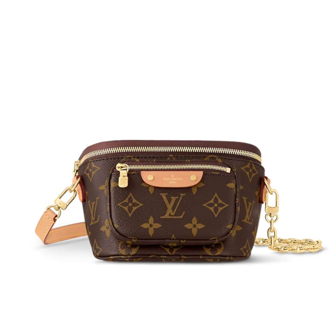 Louis Vuitton Mini Bumbag Brown For Women 28cm / 11in