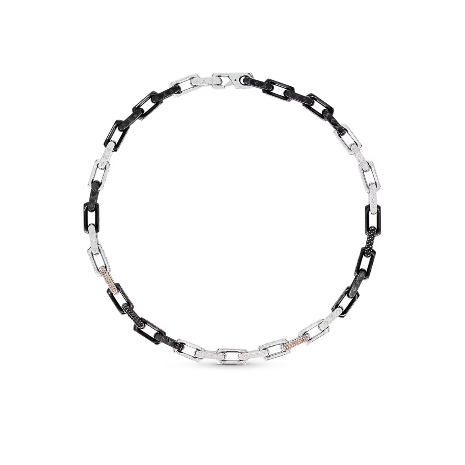 Louis Vuitton Monogram Chain Necklace For Men- M01399