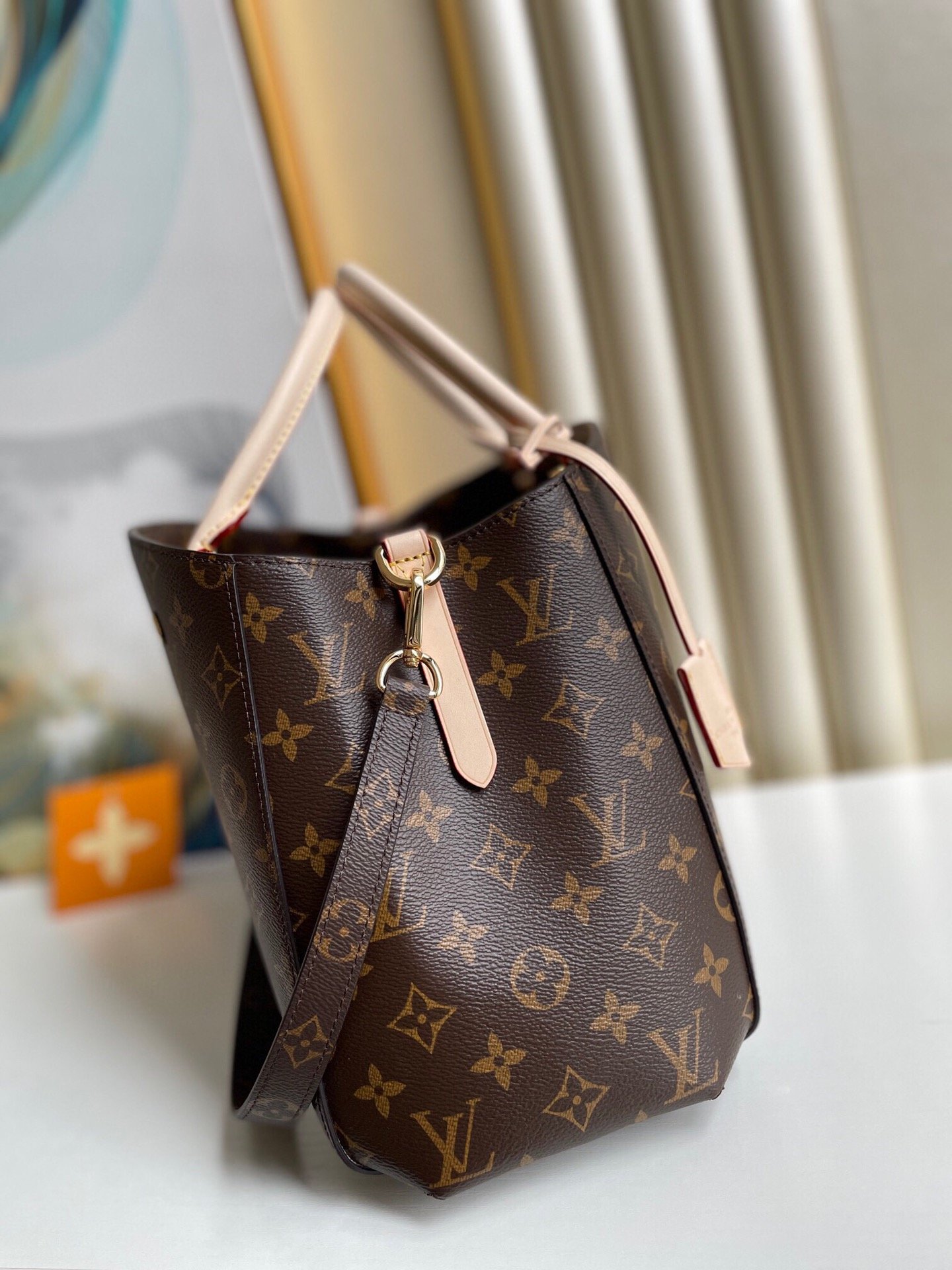 Louis Vuitton Montaigne MM Monogram Canvas For Women, Women’s Handbags, Shoulder And Crossbody Bags 13in/33cm