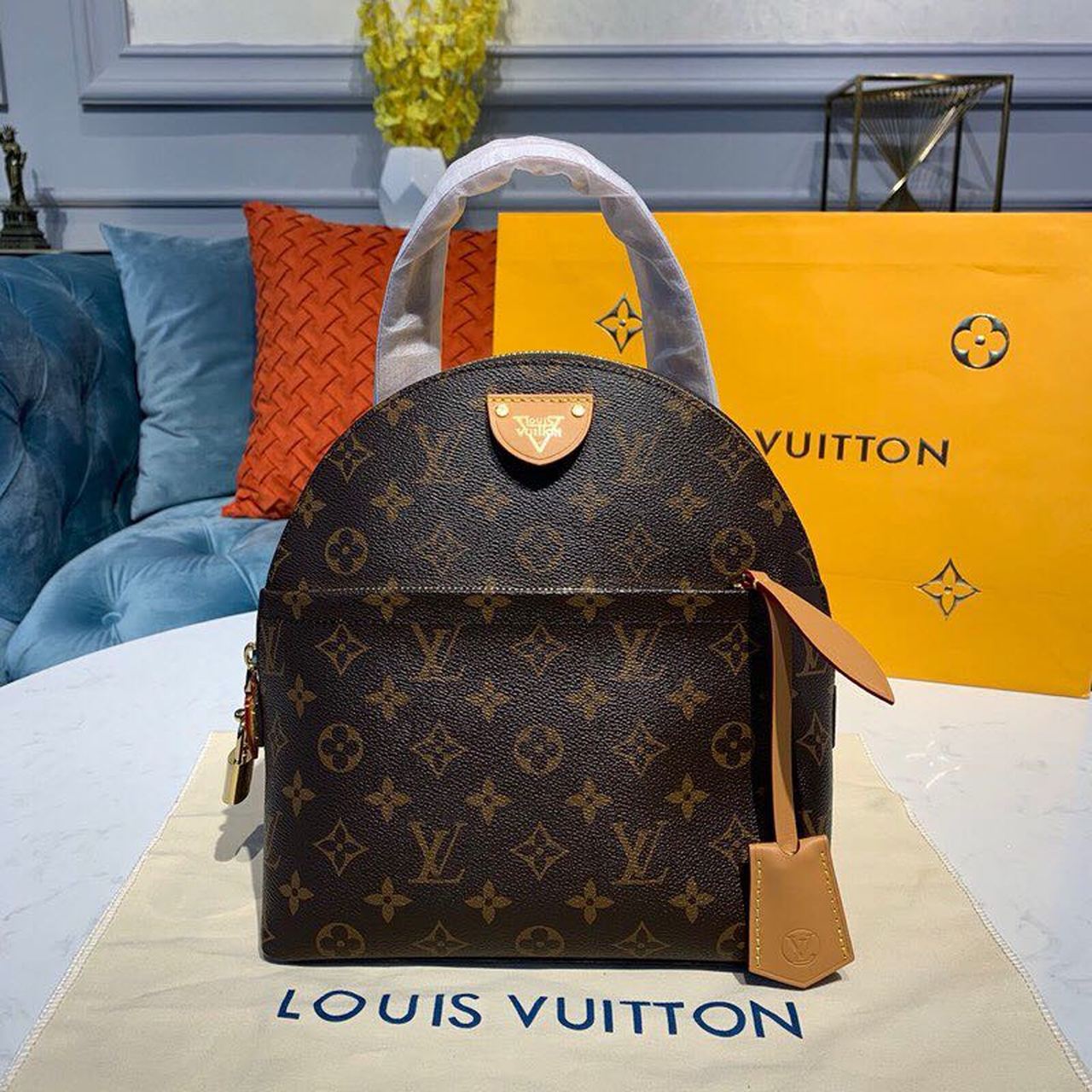 Louis Vuitton Moon Backpack Monogram Canvas By Nicolas Ghesquière For The Louis Vuitton Cruise Collection, Women’s Bags 32cm