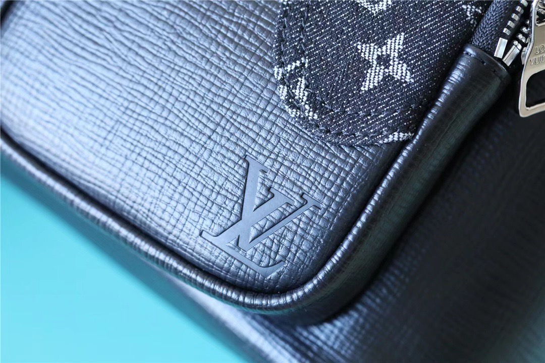 Louis Vuitton Multipocket Backpack Monogram Drip Black By Nigo For Men, Men’s Bags 40cm