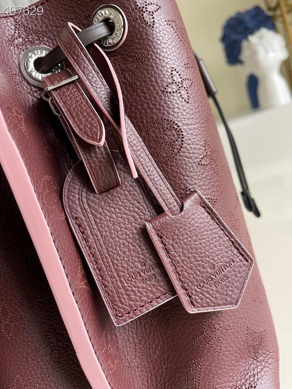 Louis Vuitton Muria Bucket Bag For Women, Women’s Handbags, Shoulder And Crossbody Bags Burgundy 9.8in/25cm LV