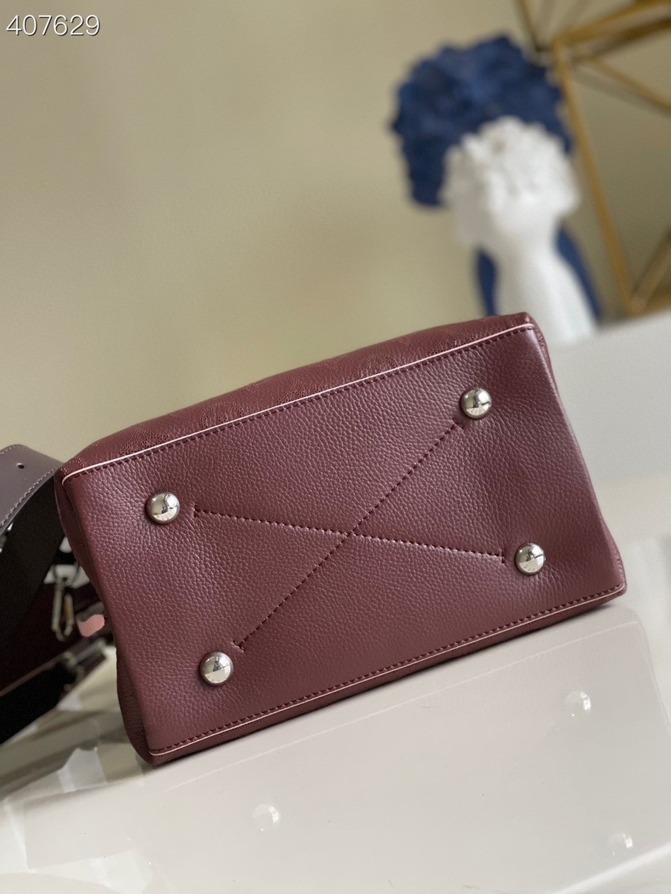 Louis Vuitton Muria Bucket Bag For Women, Women’s Handbags, Shoulder And Crossbody Bags Burgundy 9.8in/25cm LV