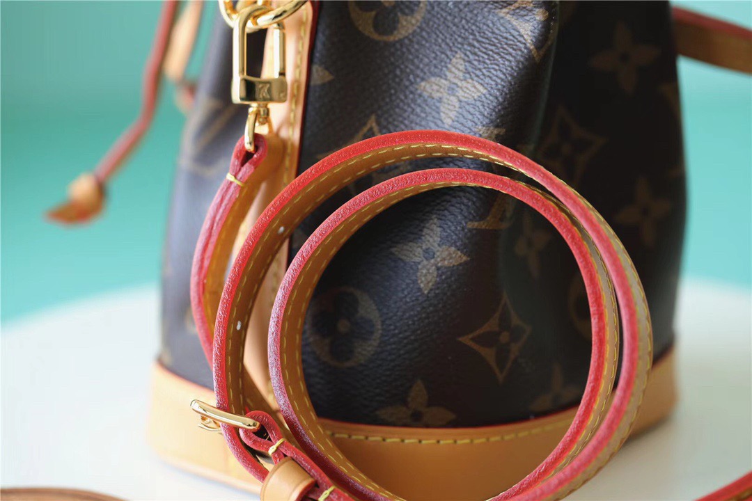 Louis Vuitton Nano Noe Monogram Canvas For Women, Women’s Handbags, Shoulder And Crossbody Bags 16cm/6.3in