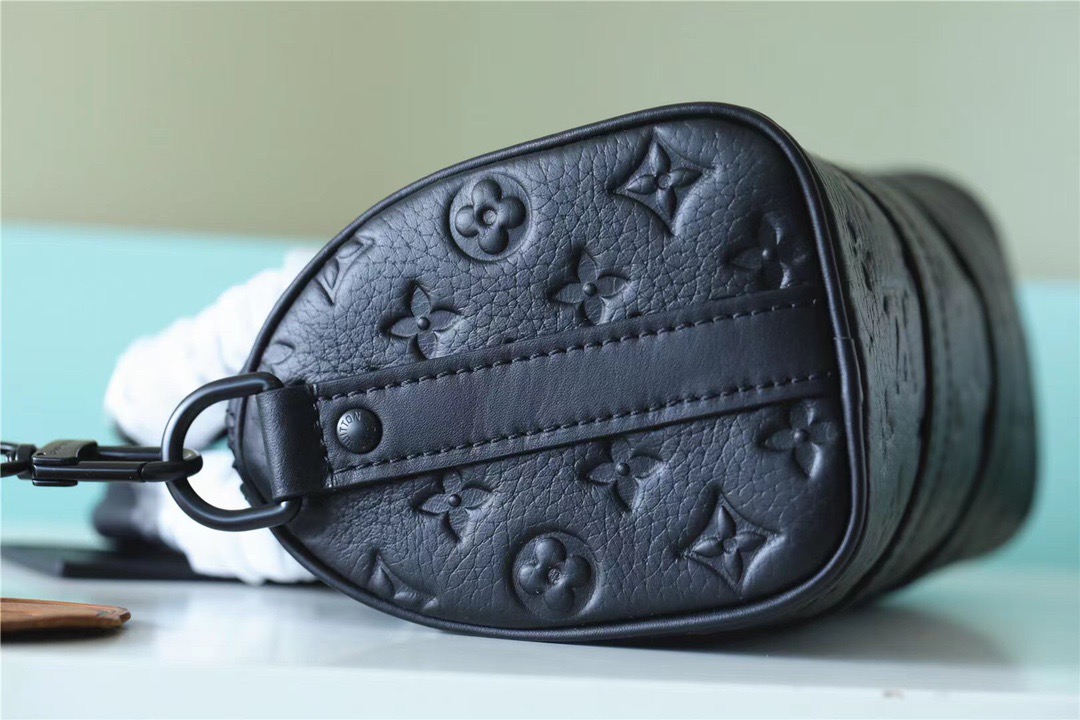 Louis Vuitton Nano Speedy Monogram Empreinte Black For Women, Women’s Bags, Shoulder And Crossbody Bags 6.3in/16cm LV 