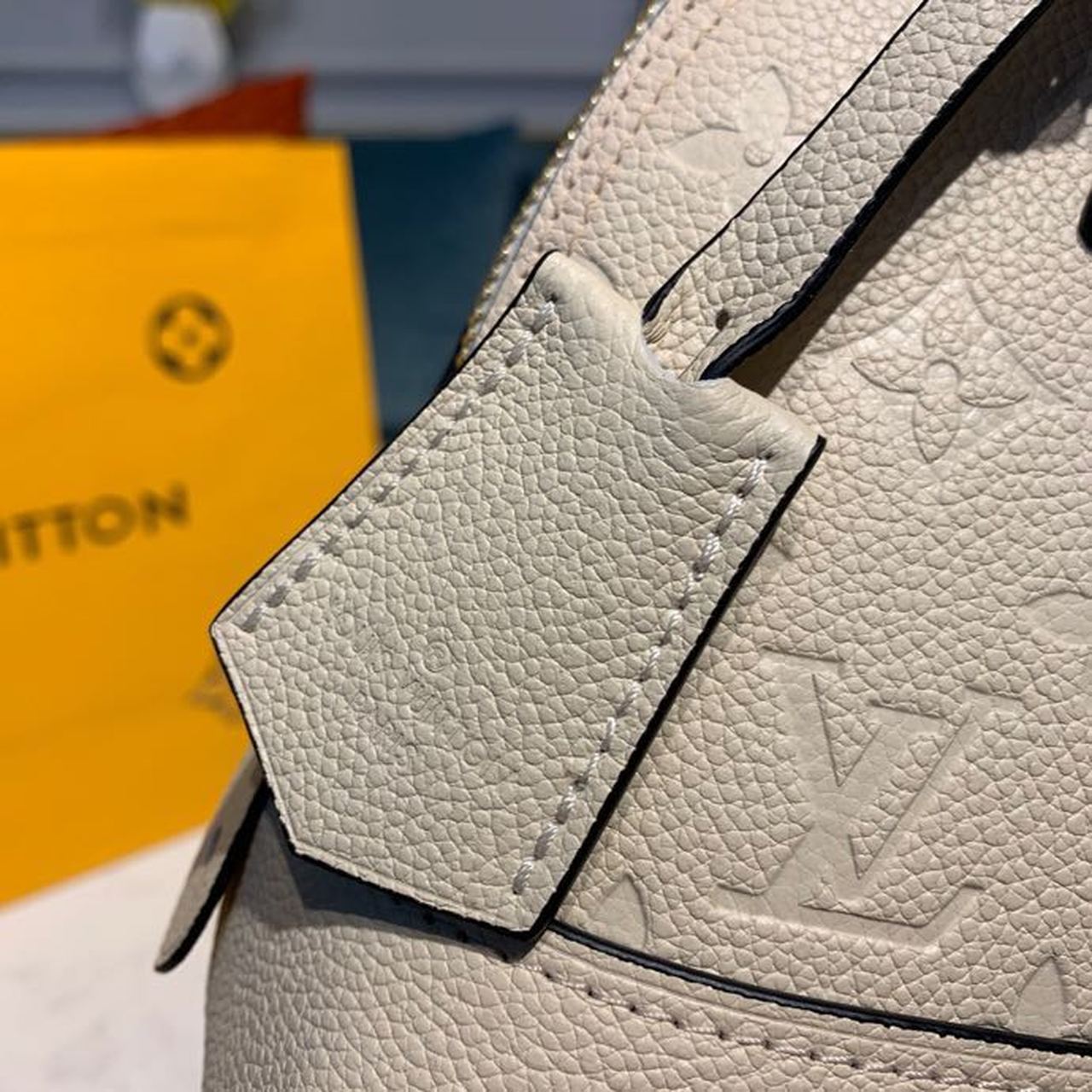 Louis Vuitton Neo Alma BB Monogram Empreinte Creme For Women, Women’s Handbags, Shoulder And Crossbody Bags 9.8in/25cm