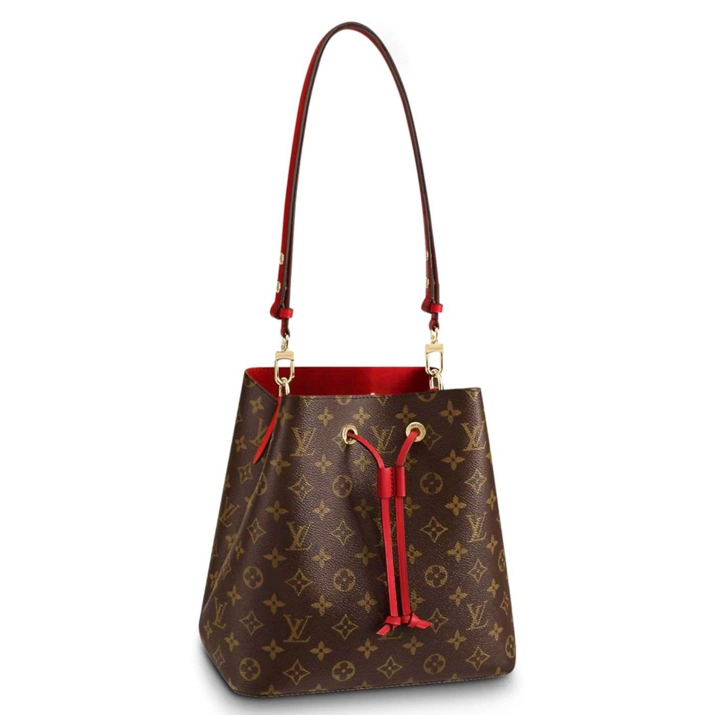 Louis Vuitton NeoNoe MM Brown For Women 26cm / 10.2in