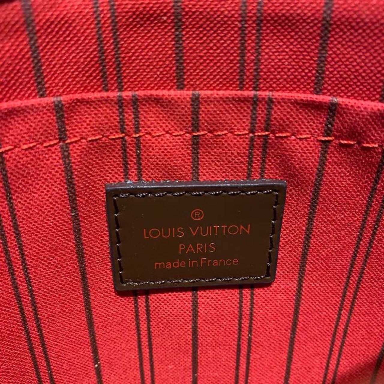 Louis Vuitton Neverfull GM Tote Bag Damier Ebene Canvas Cerise Red For Women, Women’s Handbags, Shoulder Bags 15.7in/40cm