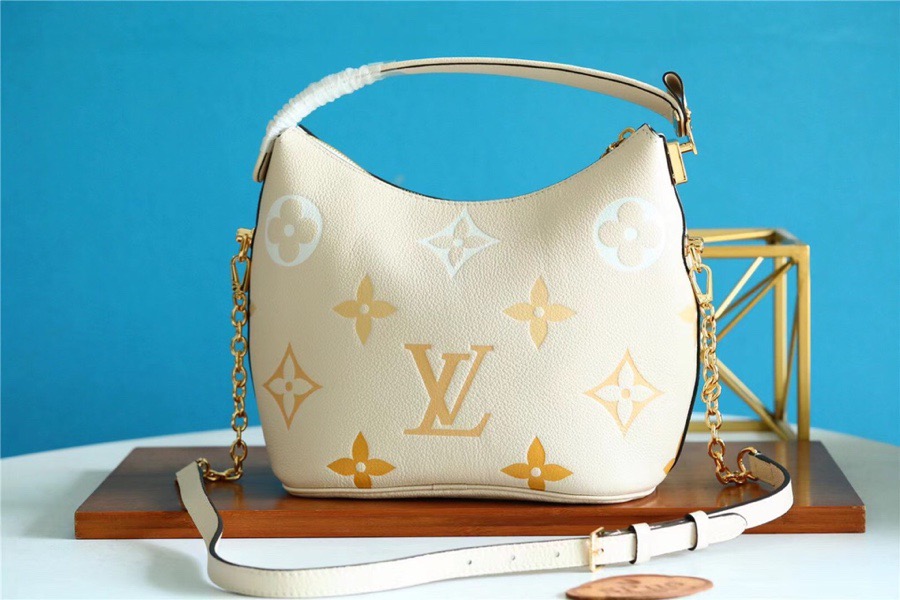 Louis Vuitton Neverfull MM Monogram Canvas Beige For Women, Women’s Handbags, Shoulder and Crossbody Bags 9.4in/24cm LV 