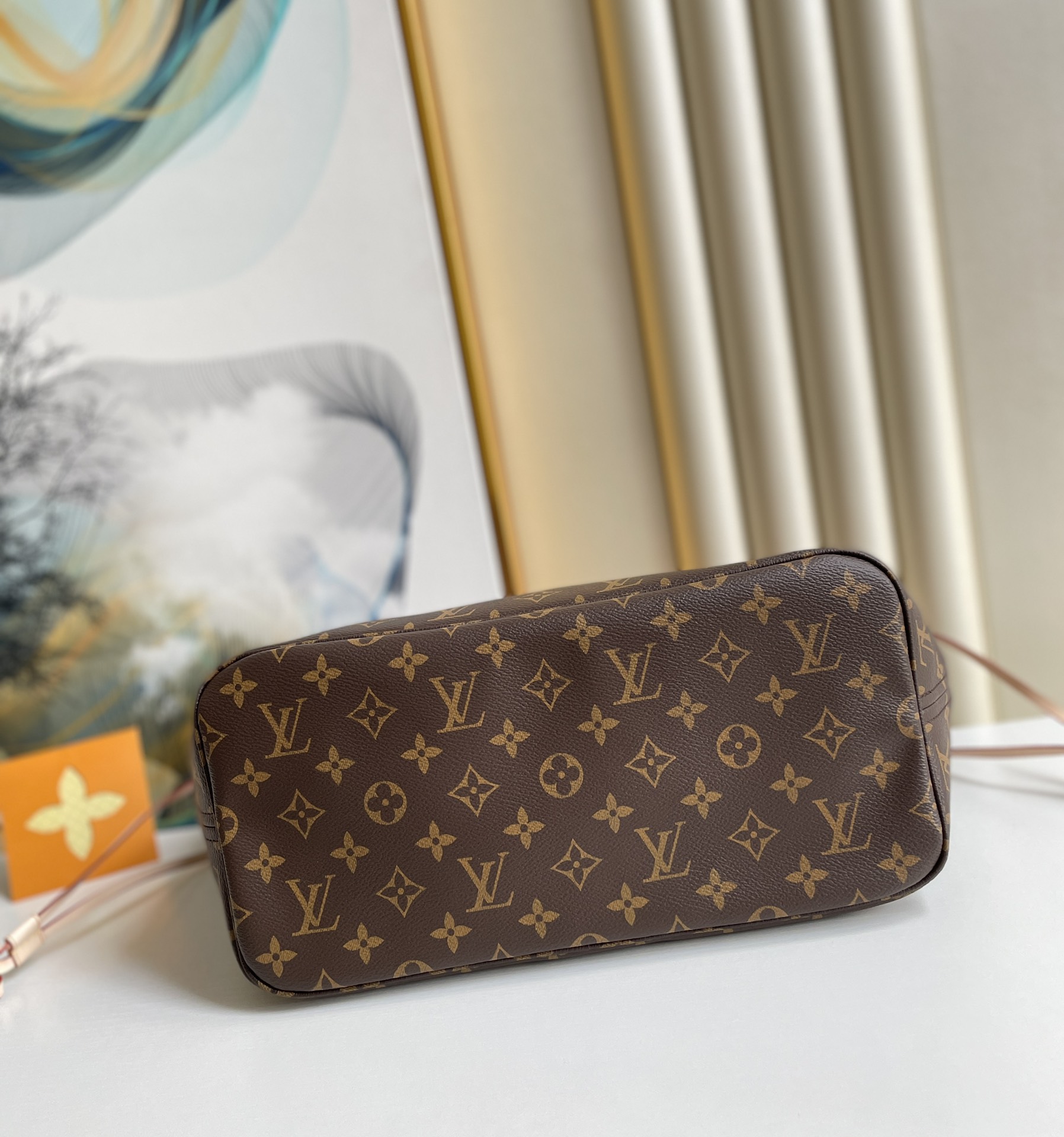 Louis Vuitton Neverfull MM Monogram Canvas Red For Women, Women’s Handbags, Shoulder Bags 12.6in/31cm
