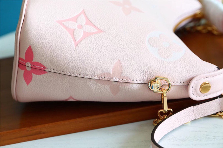 Louis Vuitton Neverfull MM Monogram Canvas Rose Pink For Women, Women’s Handbags, Shoulder and Crossbody Bags 9.4in/24cm LV