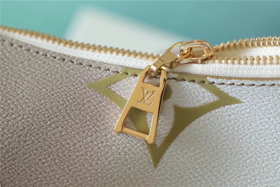 Louis Vuitton Neverfull MM Monogram Canvas Sunset Kaki For Women, Women’s Handbags, Shoulder and Crossbody Bags 9.4in/24cm